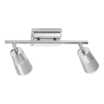 JUST LIGHT. 11229-17 - LED Σποτ DALLI 2xLED/3,5W/230V γυαλιστερό χρώμιο