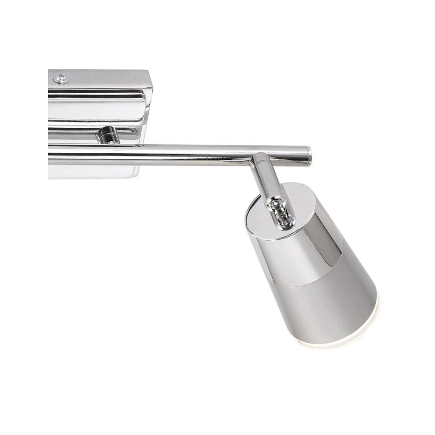 JUST LIGHT. 11229-17 - LED Σποτ DALLI 2xLED/3,5W/230V γυαλιστερό χρώμιο