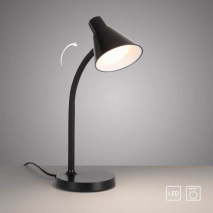 JUST LIGHT. 11248-18 - LED Ευέλικτη επιτραπέζια λάμπα PIXIE LED/4,5W/230V μαύρη