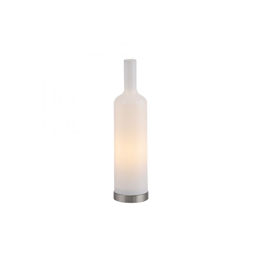 JUST LIGHT. 14006-16 - Επιτραπέζιο φωτιστικό BOTTLE 1xE14/25W/230V λευκό