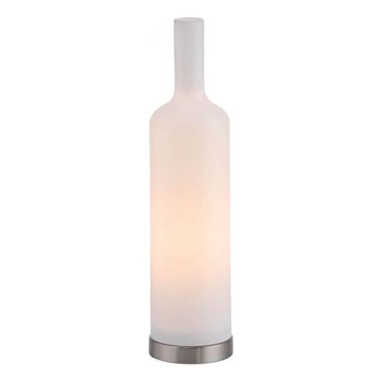JUST LIGHT. 14006-16 - Επιτραπέζιο φωτιστικό BOTTLE 1xE14/25W/230V λευκό