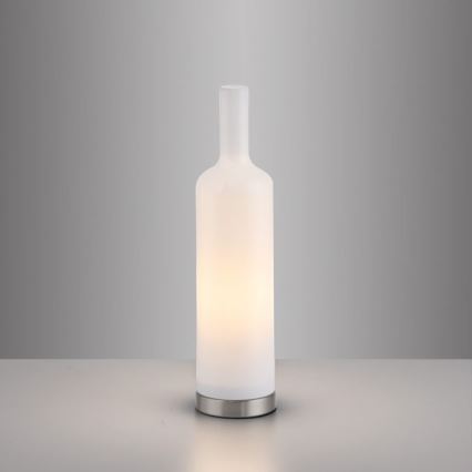 JUST LIGHT. 14006-16 - Επιτραπέζιο φωτιστικό BOTTLE 1xE14/25W/230V λευκό