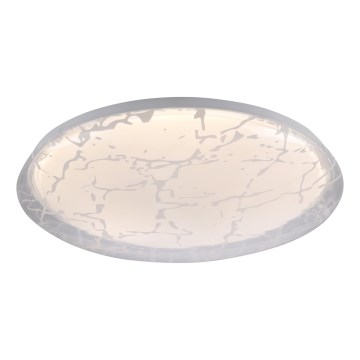 JUST LIGHT. 14008-16 - Ρυθμιζόμενο LED φωτιστικό οροφής ART PLAFO LED/20W/230V 2700-6500K Ø 38 cm λευκό + τηλεχειριστήριο