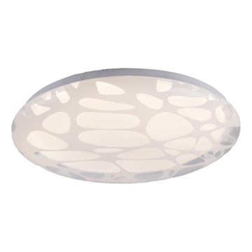 JUST LIGHT. 14009-16 - LED Ρυθμιζόμενο φωτιστικό οροφής ART PLAFO LED/20W/230V 2700-6500K διάμ. 38 cm λευκό + τηλεχειριστήριο