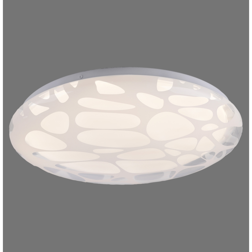 JUST LIGHT. 14009-16 - LED Ρυθμιζόμενο φωτιστικό οροφής ART PLAFO LED/20W/230V 2700-6500K διάμ. 38 cm λευκό + τηλεχειριστήριο