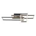 JUST LIGHT. 14051-79 - LED φωτιστικό οροφής AKUSTIKA LED/20,5W/230V δρυς/μαύρο