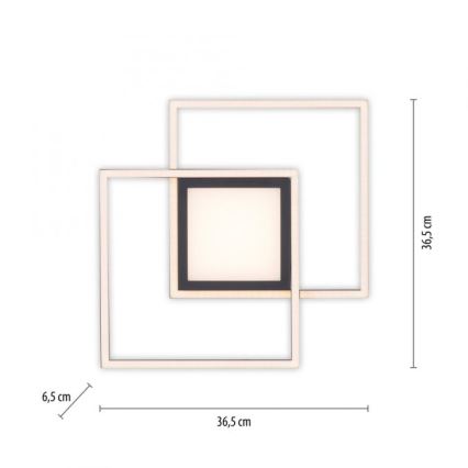 JUST LIGHT. 14144-18 - Φωτιστικό οροφής LED ASMIN LED/26W/230V