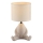 JUST LIGHT. 14190-39 - Επιτραπέζια λάμπα TED 1xE27/25W/230V μπεζ