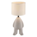 JUST LIGHT. 14191-39 - Επιτραπέζιο φωτιστικό TED 1xE27/25W/230V μπεζ