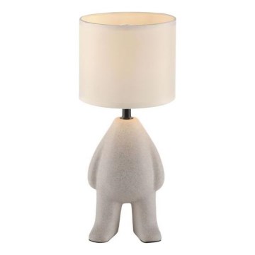 JUST LIGHT. 14191-39 - Επιτραπέζια λάμπα TED 1xE27/25W/230V μπεζ