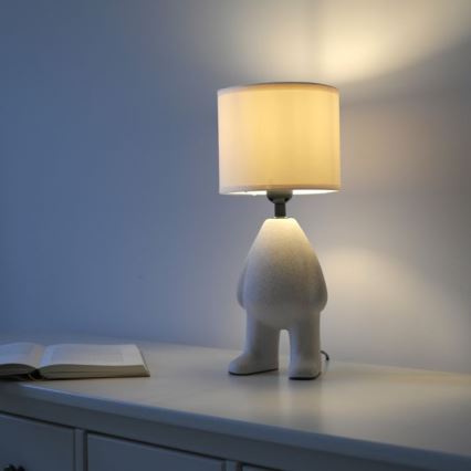 JUST LIGHT. 14191-39 - Επιτραπέζια λάμπα TED 1xE27/25W/230V μπεζ