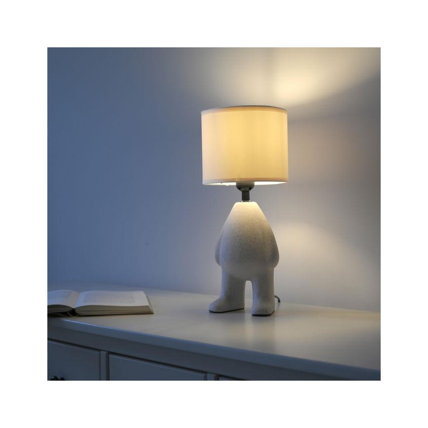 JUST LIGHT. 14191-39 - Επιτραπέζια λάμπα TED 1xE27/25W/230V μπεζ
