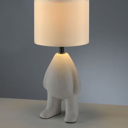 JUST LIGHT. 14191-39 - Επιτραπέζια λάμπα TED 1xE27/25W/230V μπεζ
