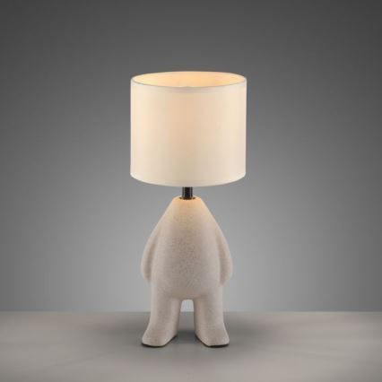 JUST LIGHT. 14191-39 - Επιτραπέζια λάμπα TED 1xE27/25W/230V μπεζ