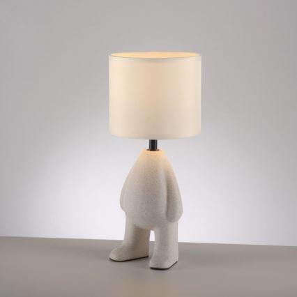 JUST LIGHT. 14191-39 - Επιτραπέζια λάμπα TED 1xE27/25W/230V μπεζ