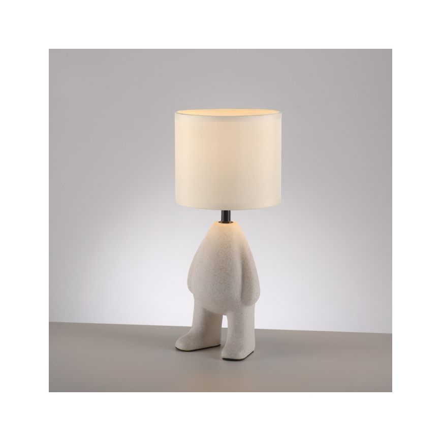 JUST LIGHT. 14191-39 - Επιτραπέζια λάμπα TED 1xE27/25W/230V μπεζ