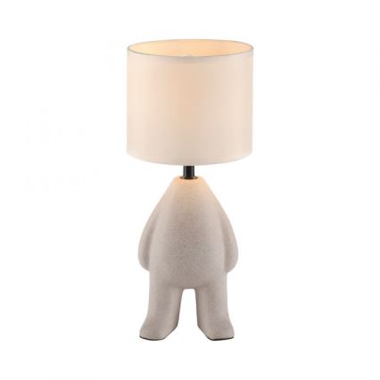 JUST LIGHT. 14191-39 - Επιτραπέζια λάμπα TED 1xE27/25W/230V μπεζ