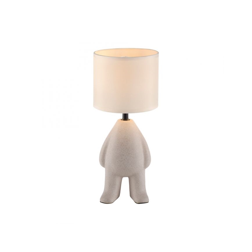 JUST LIGHT. 14191-39 - Επιτραπέζια λάμπα TED 1xE27/25W/230V μπεζ