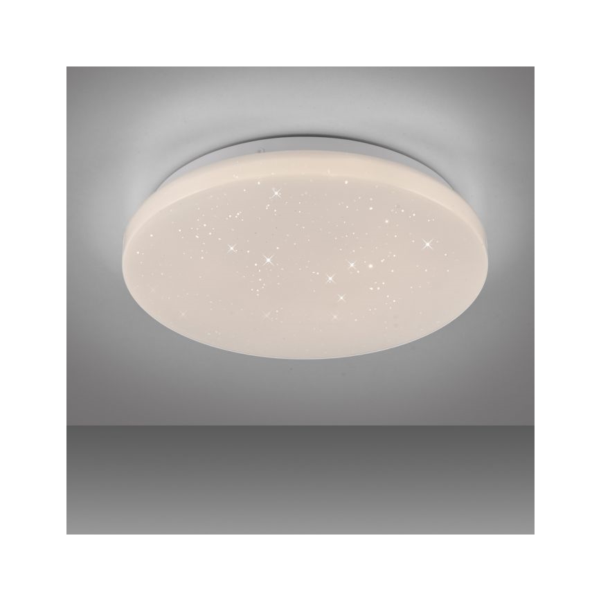 JUST LIGHT. 14275-16 - Φωτιστικό οροφής LED URANUS LED/10W/230V διάμετρος 26 cm λευκό