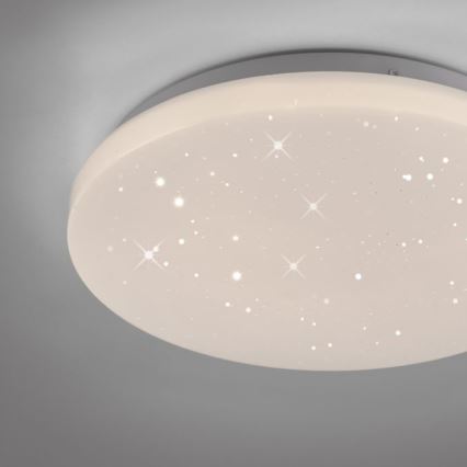 JUST LIGHT. 14275-16 - Φωτιστικό οροφής LED URANUS LED/10W/230V διάμετρος 26 cm λευκό