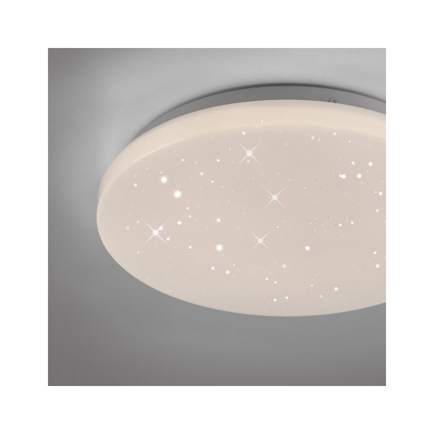 JUST LIGHT. 14275-16 - Φωτιστικό οροφής LED URANUS LED/10W/230V διάμετρος 26 cm λευκό