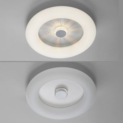 JUST LIGHT. 14383-16 - LED Dimmable φωτιστικό οροφής VERTIGO LED/26W/230V 2700-5000K λευκό + τηλεχειριστήριο