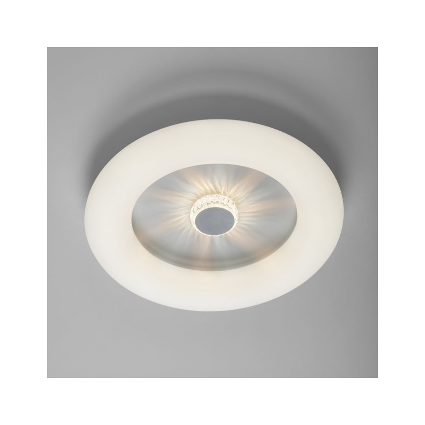 JUST LIGHT. 14383-16 - LED Dimmable φωτιστικό οροφής VERTIGO LED/26W/230V 2700-5000K λευκό + τηλεχειριστήριο