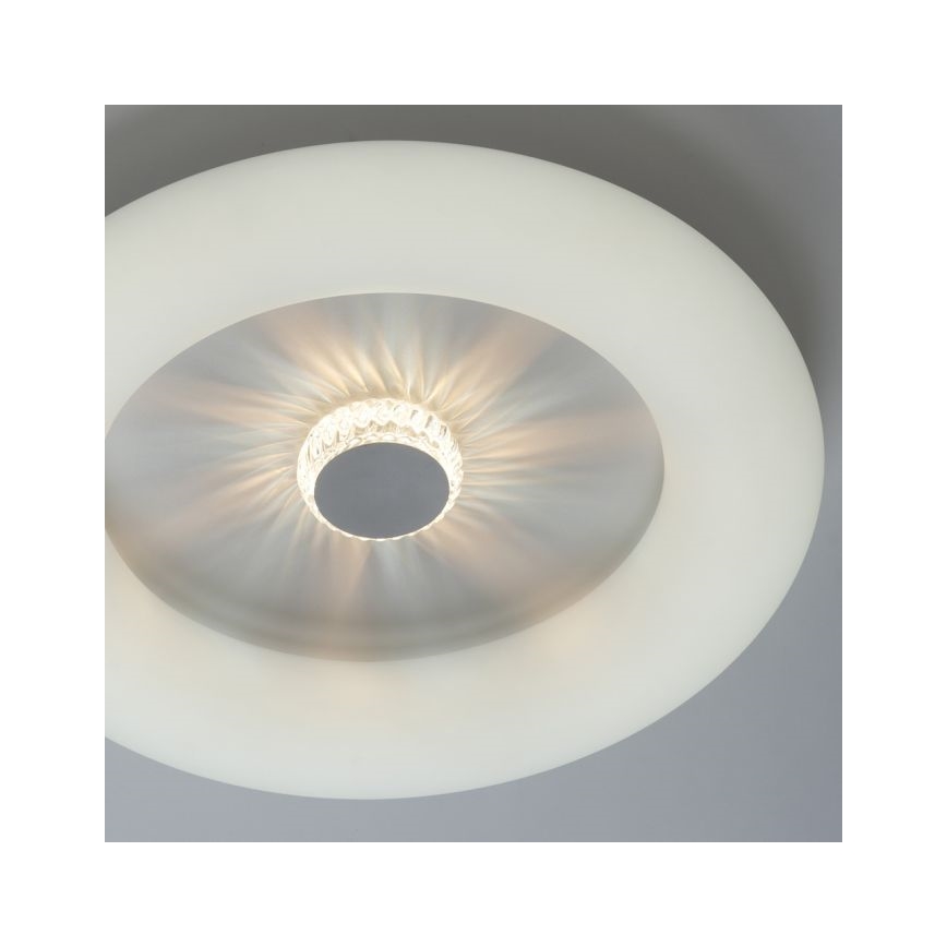 JUST LIGHT. 14383-16 - LED Dimmable φωτιστικό οροφής VERTIGO LED/26W/230V 2700-5000K λευκό + τηλεχειριστήριο
