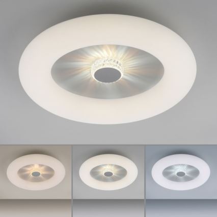 JUST LIGHT. 14383-16 - LED Dimmable φωτιστικό οροφής VERTIGO LED/26W/230V 2700-5000K λευκό + τηλεχειριστήριο