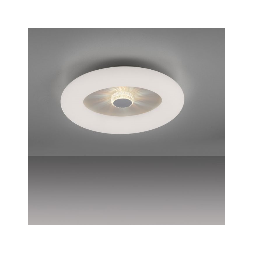 JUST LIGHT. 14383-16 - LED Dimmable φωτιστικό οροφής VERTIGO LED/26W/230V 2700-5000K λευκό + τηλεχειριστήριο
