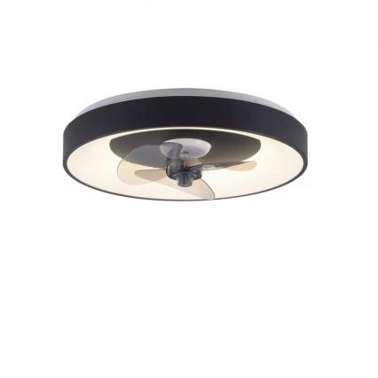 JUST LIGHT. 14644-18 - LED Φωτιστικό οροφής dimmable με ανεμιστήρα VENIKA LED/36W/230V διάμετρος 48,6 cm 2700-5000K + τηλεχειριστήριο