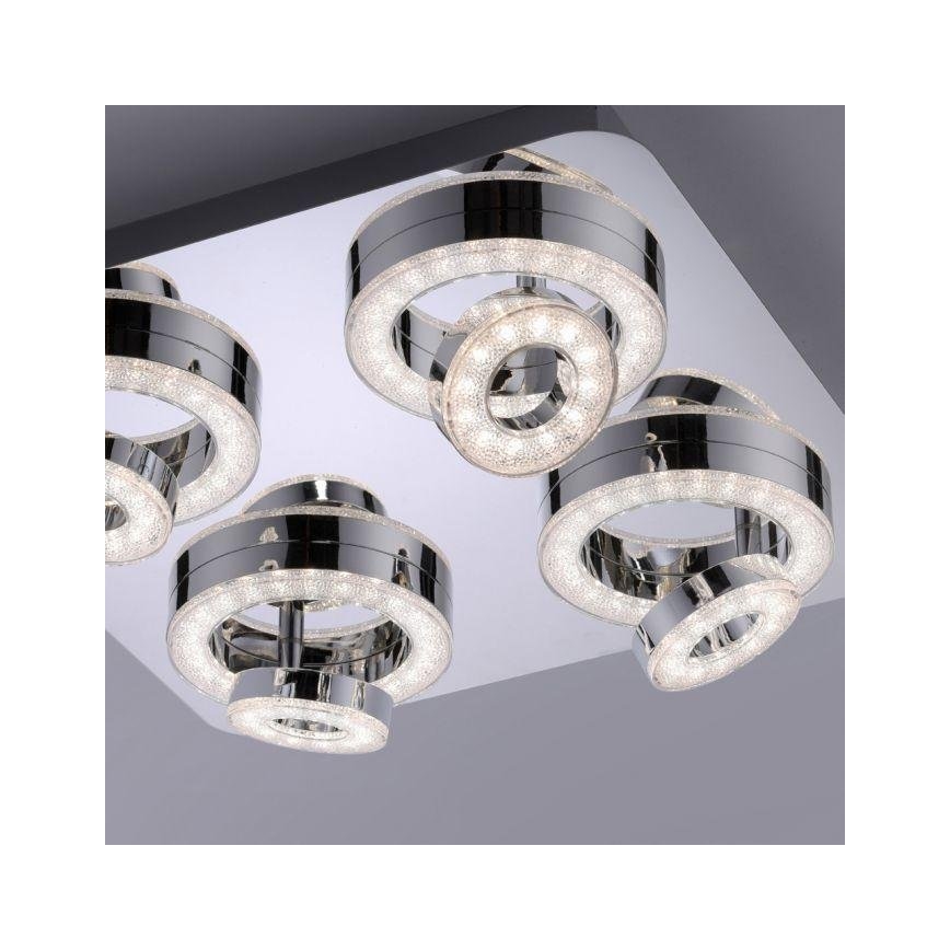 JUST LIGHT. 14662-17 - LED RGBW Dimmable σποτ TIM LOLASMART 4xLED/5,9/230V 2700-5000K + τηλεχειριστήριο