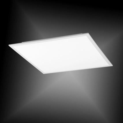 JUST LIGHT. 14681-16 - LED RGB Πλαφονιέρα οροφής ντιμαριζόμενη LOLA FLAT LED/28W/230V 2700-5000K + τηλεχειριστήριο
