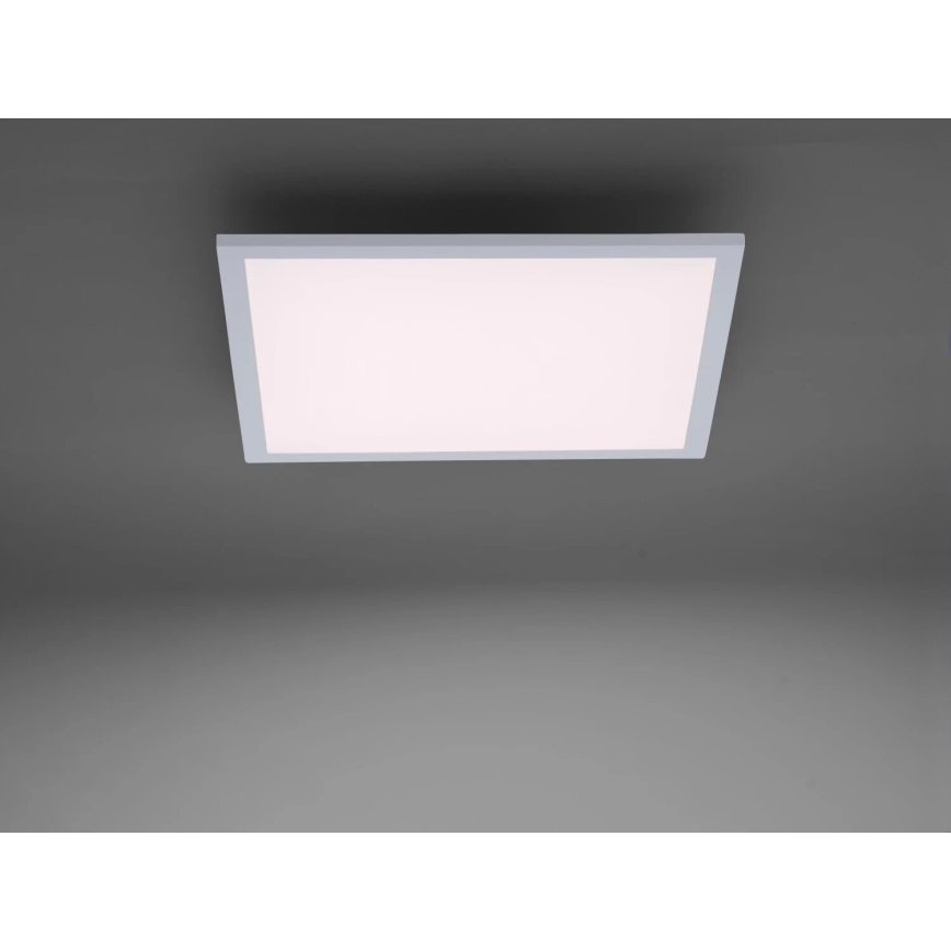 JUST LIGHT. 14681-16 - LED RGB Πλαφονιέρα οροφής ντιμαριζόμενη LOLA FLAT LED/28W/230V 2700-5000K + τηλεχειριστήριο