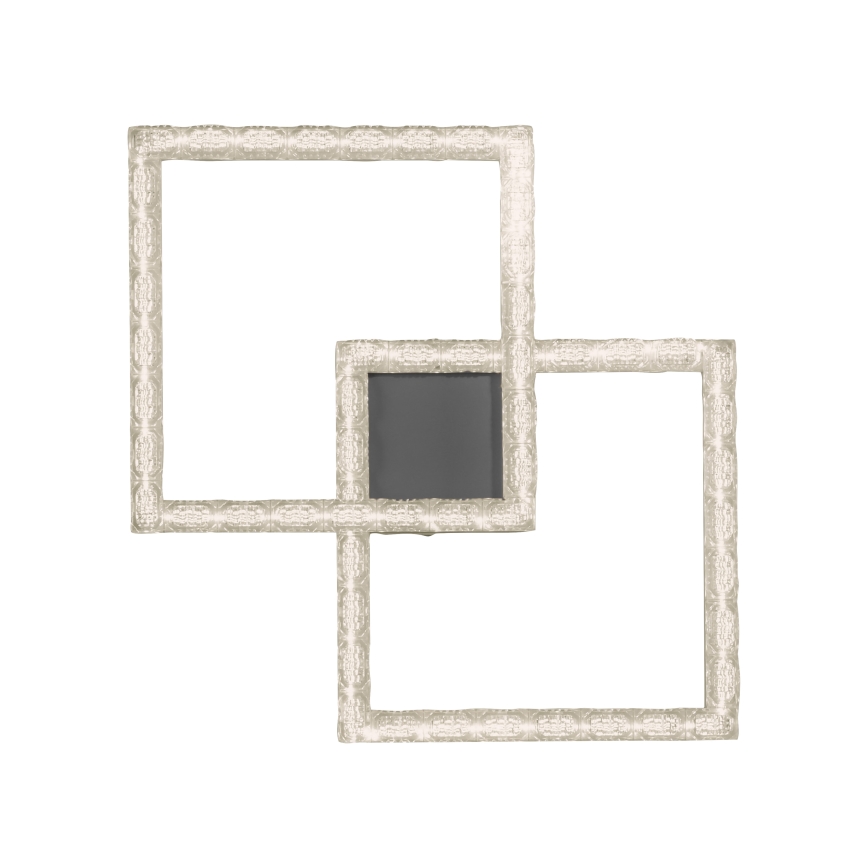 JUST LIGHT. 14732-18 - Φωτιστικό οροφής LED GLITRA LED/17,5W/230V 37,6x37,6 cm μαύρο