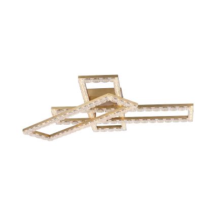 JUST LIGHT. 14733-60 - Φωτιστικό οροφής LED GLITRA LED/35W/230V 57,25x72,05 cm χρυσό