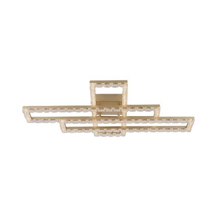 JUST LIGHT. 14733-60 - Φωτιστικό οροφής LED GLITRA LED/35W/230V 57,25x72,05 cm χρυσό