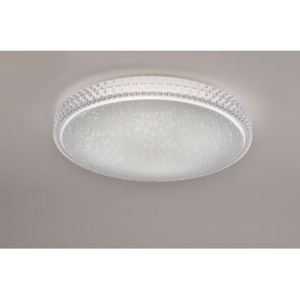 JUST LIGHT. 14745-00 - LED RGB dimmable φωτιστικό οροφής FRIDA LED/36W/230V 2700-5000K + τηλεχειριστήριο