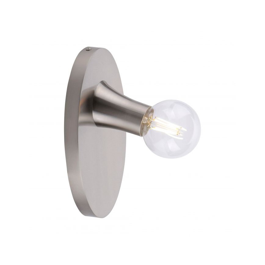 JUST LIGHT. 14777-55 - Φωτιστικό οροφής TURN ME 1xE27/60W/230V ματ χρώμιο