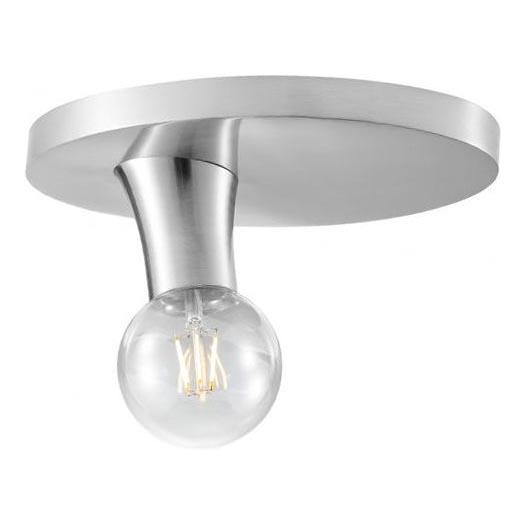 JUST LIGHT. 14777-55 - Φωτιστικό οροφής TURN ME 1xE27/60W/230V ματ χρώμιο