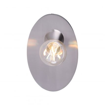 JUST LIGHT. 14777-55 - Φωτιστικό οροφής TURN ME 1xE27/60W/230V ματ χρώμιο