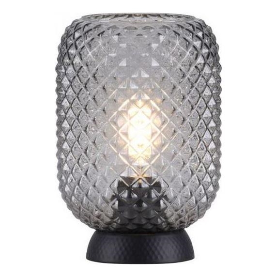 JUST LIGHT. 14906-18 - Eπιτραπέζιο φωτιστικό REISHI 1xE27/40W/230V μαύρο