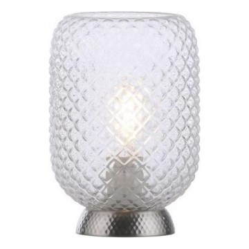 JUST LIGHT. 14906-55 - Eπιτραπέζιο φωτιστικό REISHI 1xE27/40W/230V ματ χρώμιο