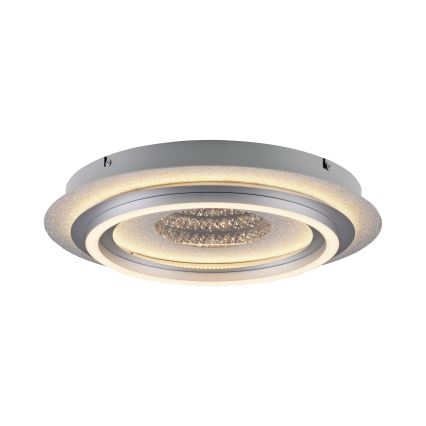 JUST LIGHT. 15089-21 - Φωτιστικό οροφής LED CICHIO LED/36W/230V Ø 40 cm ματ χρώμιο