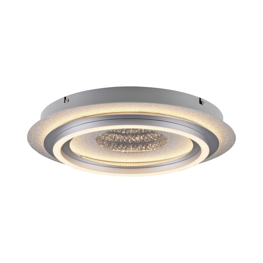 JUST LIGHT. 15089-21 - Φωτιστικό οροφής LED CICHIO LED/36W/230V Ø 40 cm ματ χρώμιο