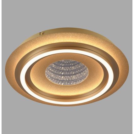 JUST LIGHT. 15089-60 - LED Φωτιστικό οροφής CICHIO LED/36W/230V διάμ. 40 cm χρυσό