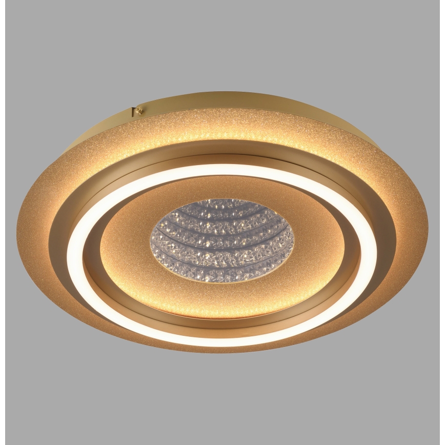 JUST LIGHT. 15089-60 - LED Φωτιστικό οροφής CICHIO LED/36W/230V διάμ. 40 cm χρυσό