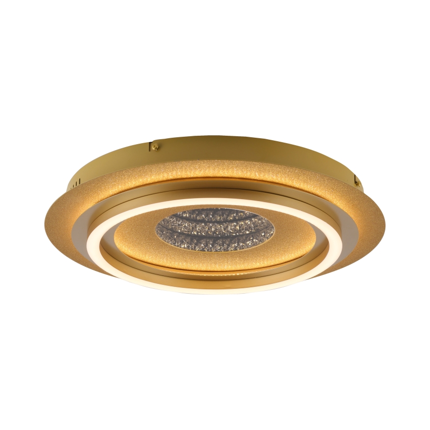 JUST LIGHT. 15089-60 - LED Φωτιστικό οροφής CICHIO LED/36W/230V διάμ. 40 cm χρυσό