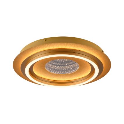 JUST LIGHT. 15089-60 - LED Φωτιστικό οροφής CICHIO LED/36W/230V διάμ. 40 cm χρυσό