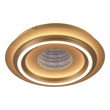 JUST LIGHT. 15089-60 - LED Φωτιστικό οροφής CICHIO LED/36W/230V διάμ. 40 cm χρυσό